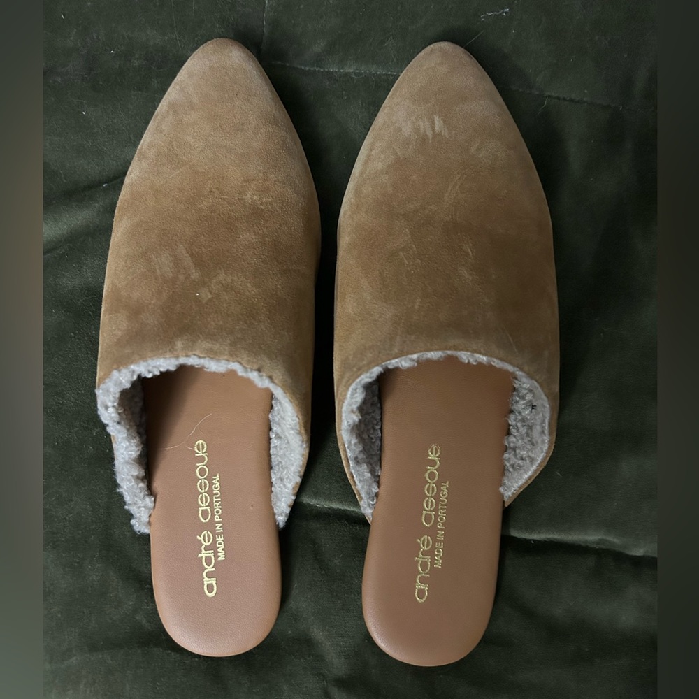André Assous Tiana Featherweight Mule Flat